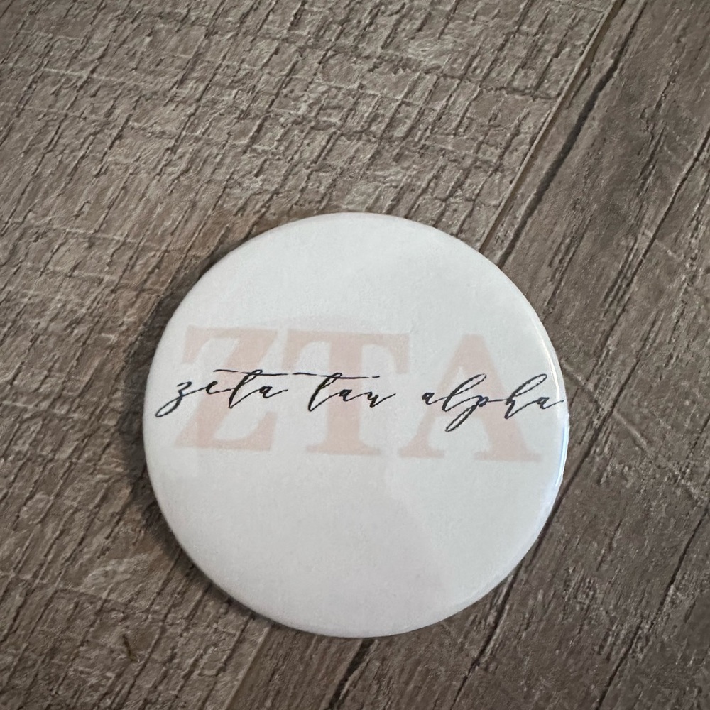 Zeta Tua Alpha Game Day pin